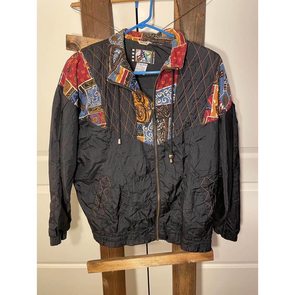 Vintage Track Suit Jacket by River Edge Sport